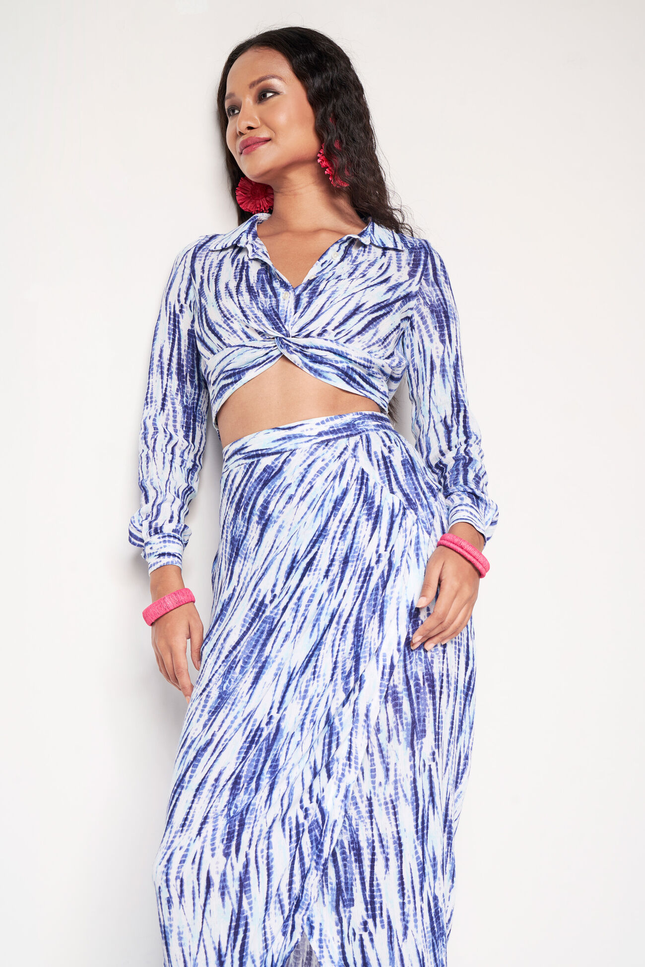 Tulip Co-ords Set, Blue, image 7